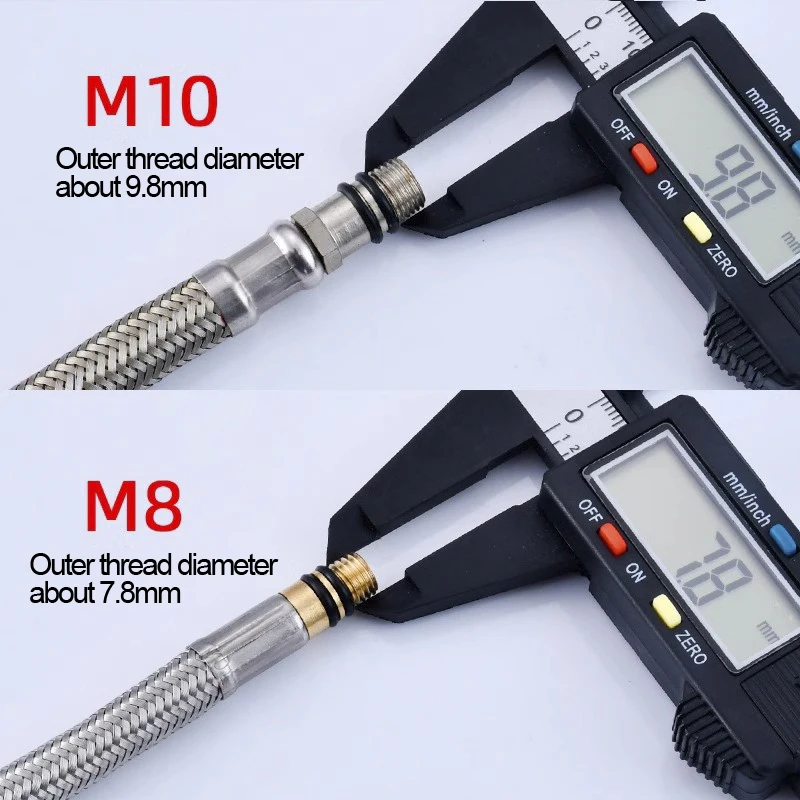 Spezieller Einlass anschluss schlauch für ausziehbare Küchen-/Bad auszieh vorrichtung m15/m8/m10/einsteck bares Verlängerung adapter rohr