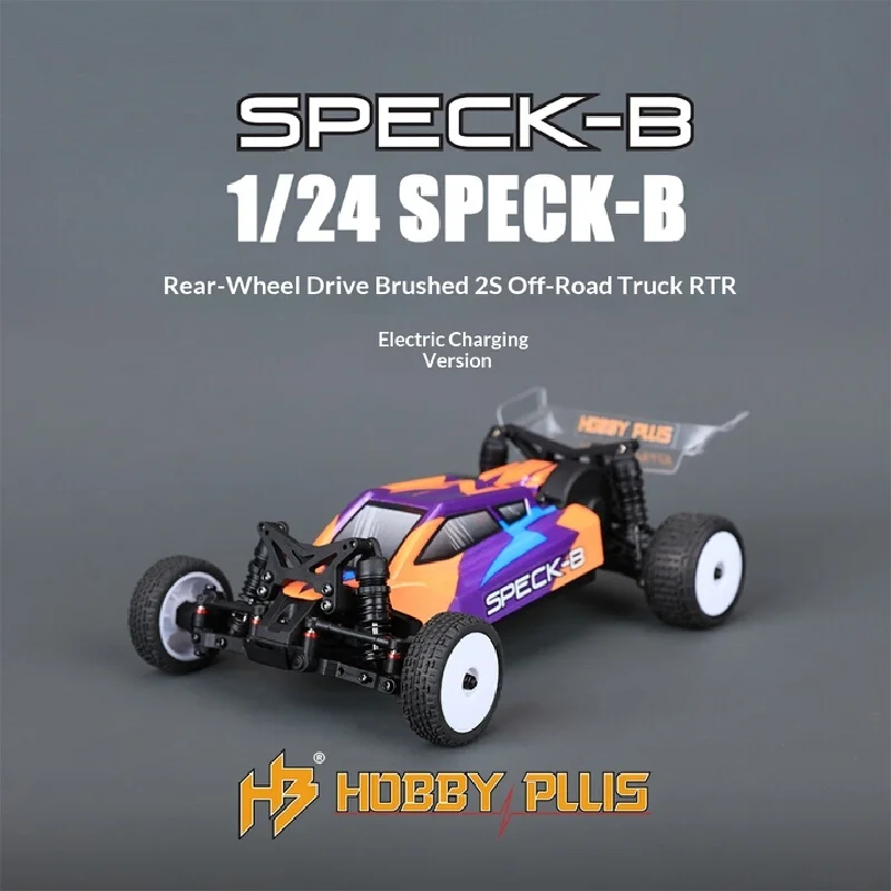 

HOBBY PLUS 1/24 SPECK-B rear drive brush 2S remote control electric off-road vehicle model car toy gift