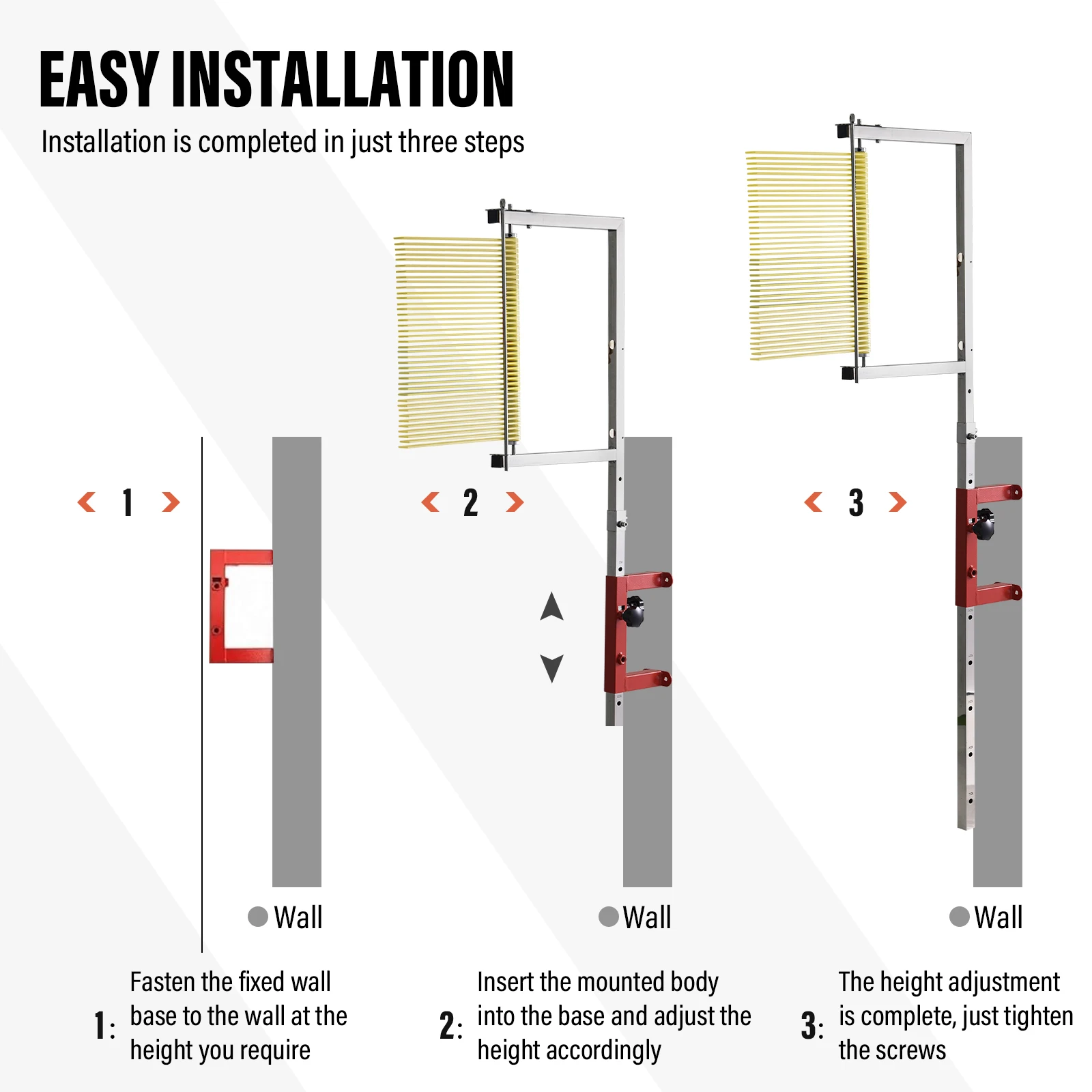Тестер вертикальных прыжков Тренажерное оборудование для прыжков в высоту Настенный вертикальный Challenger, измерительный инструмент или баскетбольное обучение