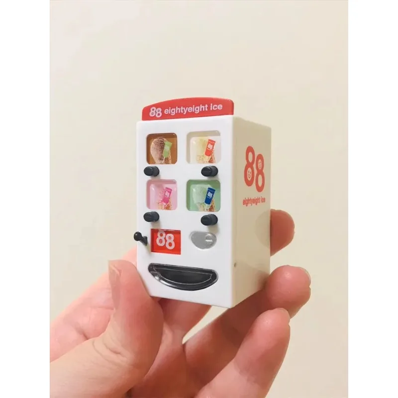Toys Spirits Capsule Gashapon Figure Cute Gacha Ice Cream Vending Machine Figurine Miniature Anime Doll Decor Gift view 6