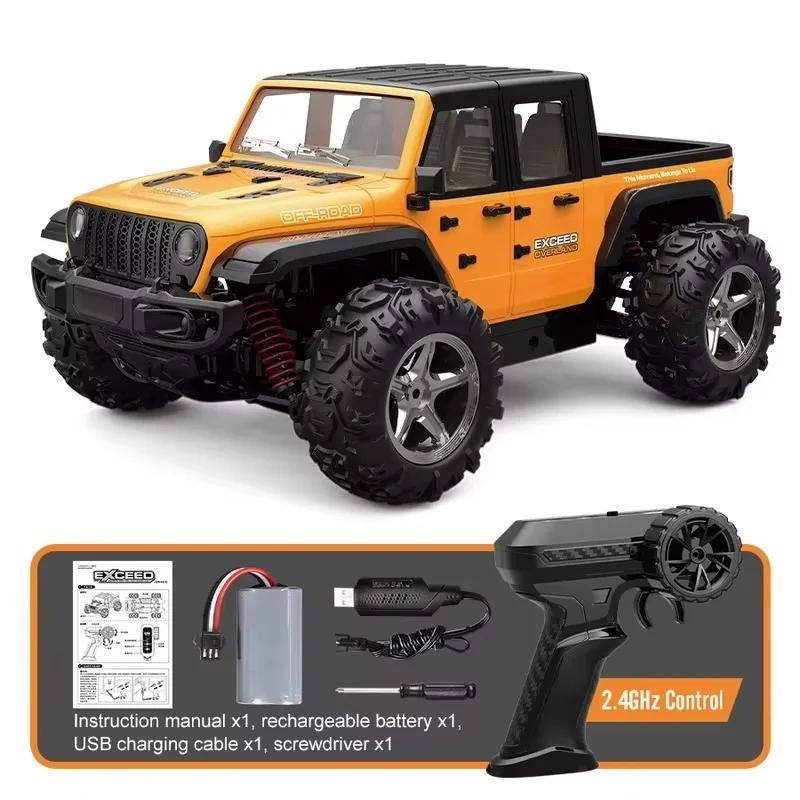 

Jjrc C8819 1:20 Wrangler 4wd Rc Car With Led Lights Full-Scale Simulation Professional 2.4g Remote Control Cars Pickup Truck Toy