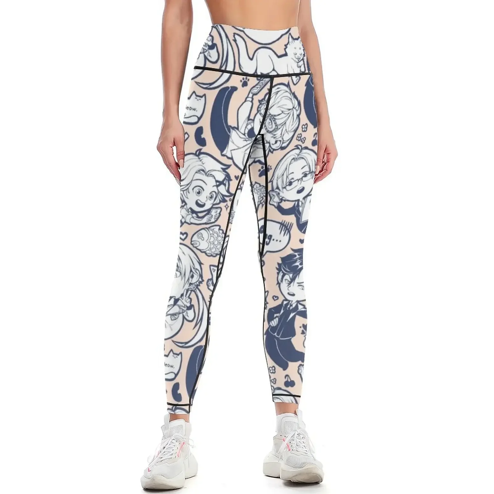 

Mystic Messenger Leggings gym wear sport pants gym clothing Sports pants for Womens Leggings