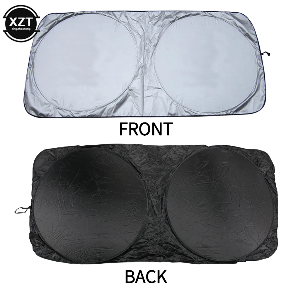 150x70CM Universal UV Protection Shield Front Rear Car Window Sunshade Sun Shade Visor Windshield Cover Auto Car Anti Snow Ice