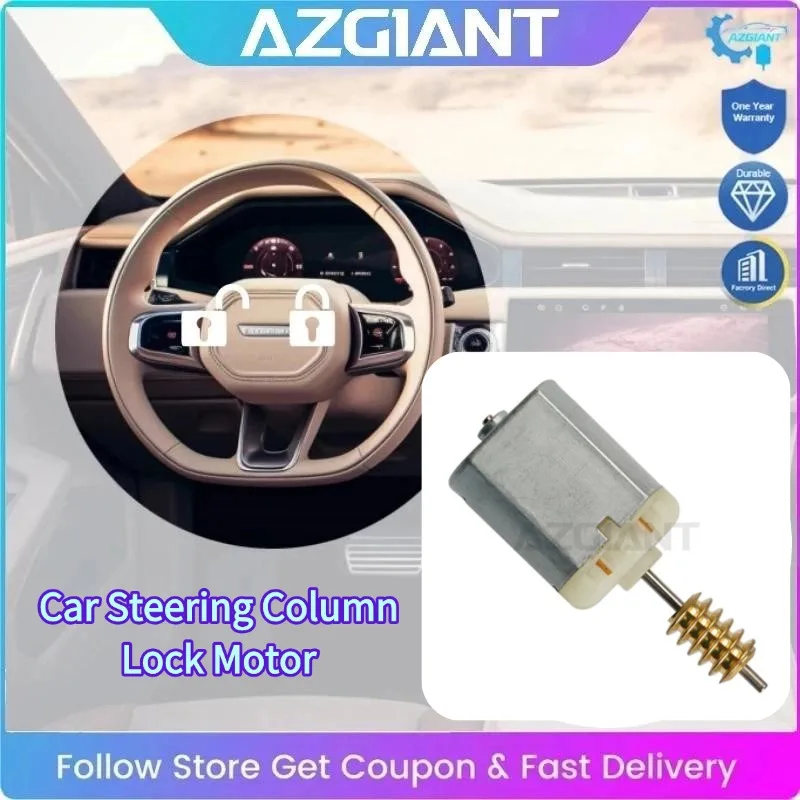 

AZGIANT 12V FC-280 Electric Steering Lock Motor Low Noise Car Accessory Replacement for 2005-2009 Kia Opirus