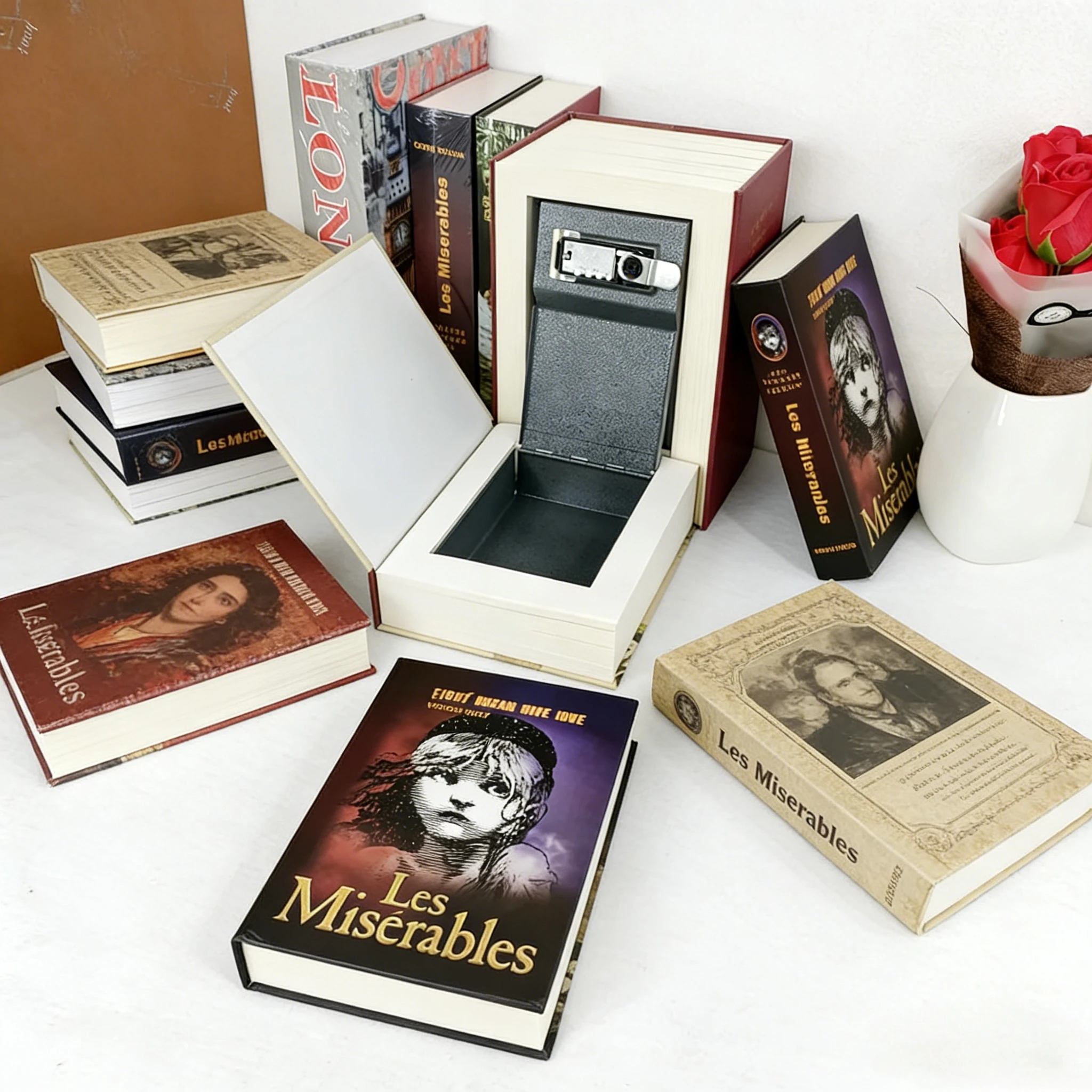 creative-secretary-hidden-security-small-safe-currency-storage-room-key-password-lock-metal-simulation-classic-book-style