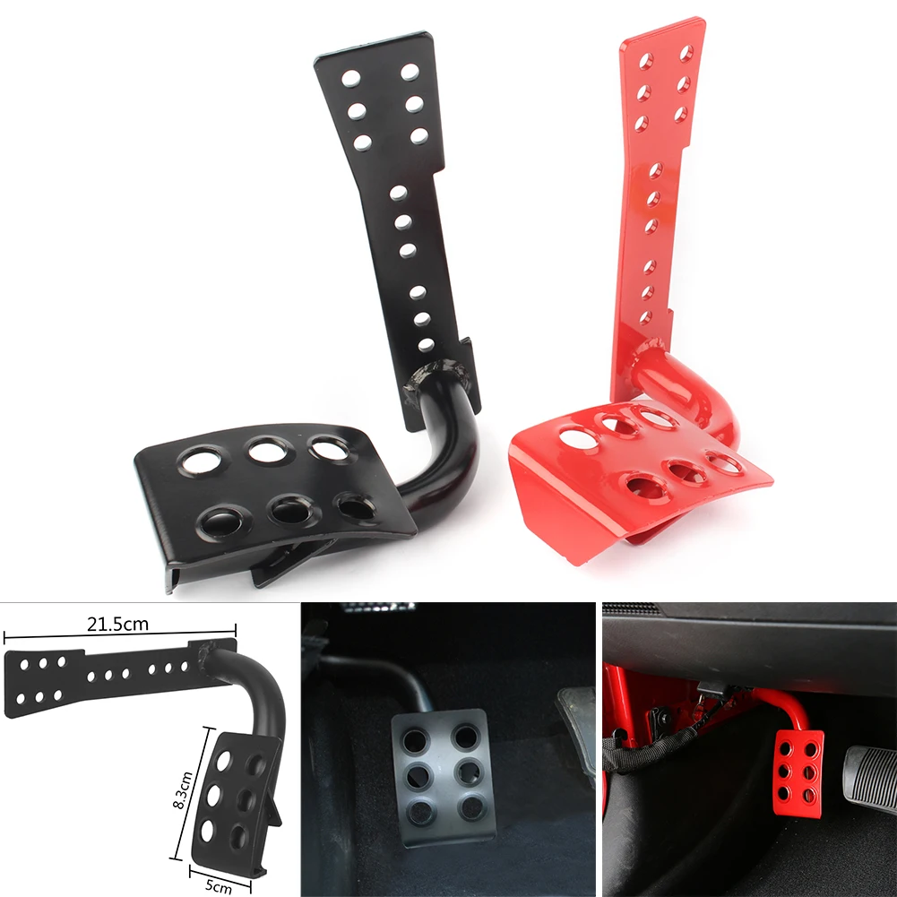 Car Interior Pedal Foot Rest Footrest Kick Panel for Jeep Wrangler JK 2007 2008 2009 2010 2011 2012 2013 2014 2015 2016 2017