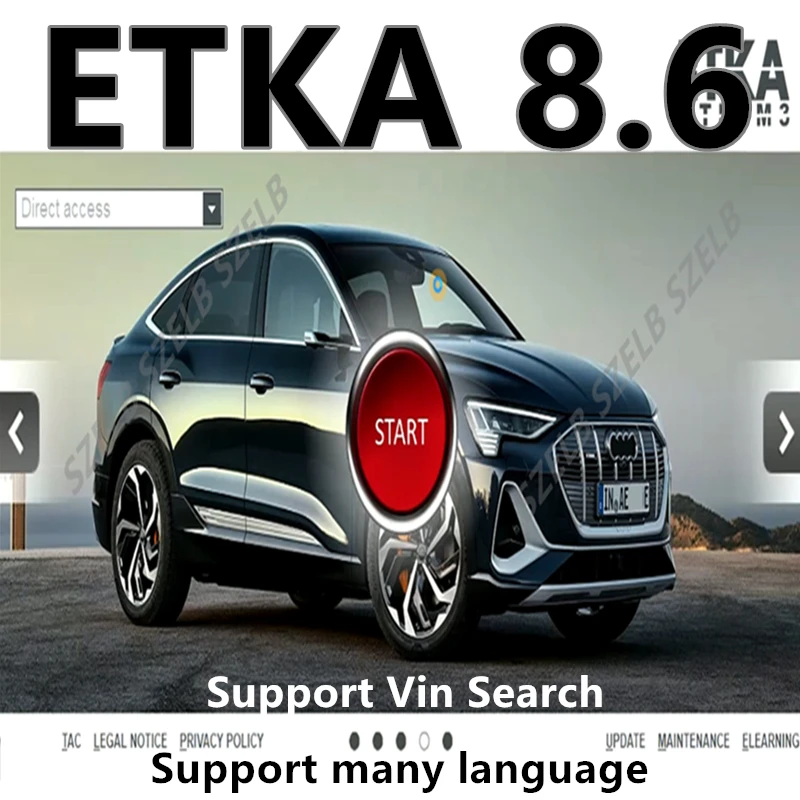 

Горячее надувательство 2025 года, информация о ремонте автомобилям Программное обеспечение Etka 8.6 Многоязычный каталог деталей ETKA 8.6 Встановіть видео бесплатно помогает встановить