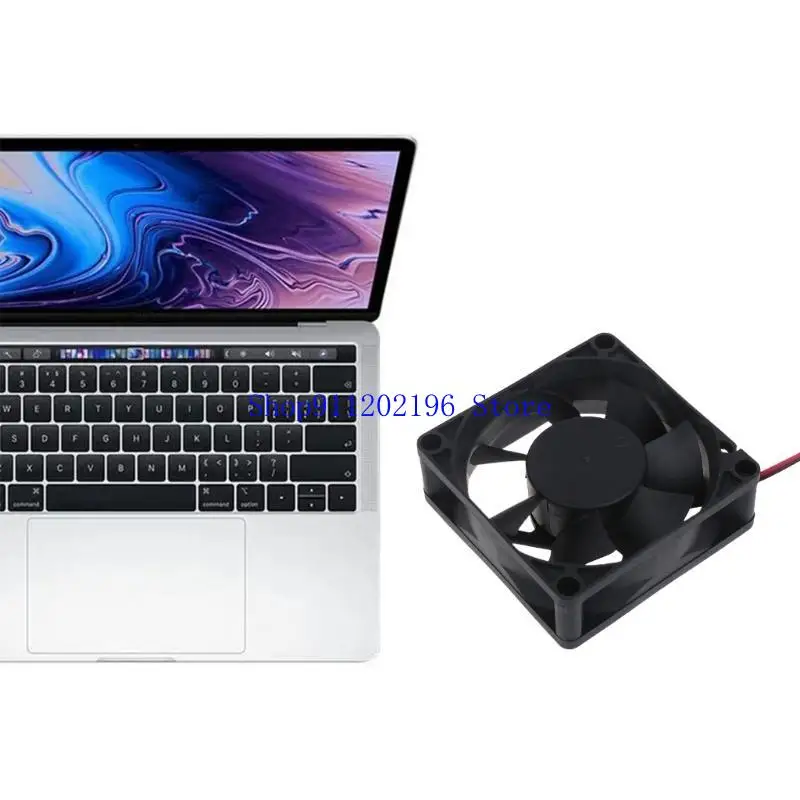 

P82A 7025 Бесщеточный охлаждающий вентилятор постоянного тока 70 мм 12 В 24 В 5 В кулер для ПК для обслуживания чехлов