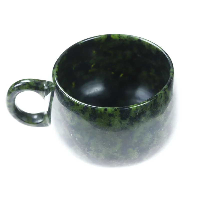 Pure Natural Medicine King Stone Tea Cup Office Coffee Cup Water Cup Magnetic Jade Tea Set Decoration Random Hair