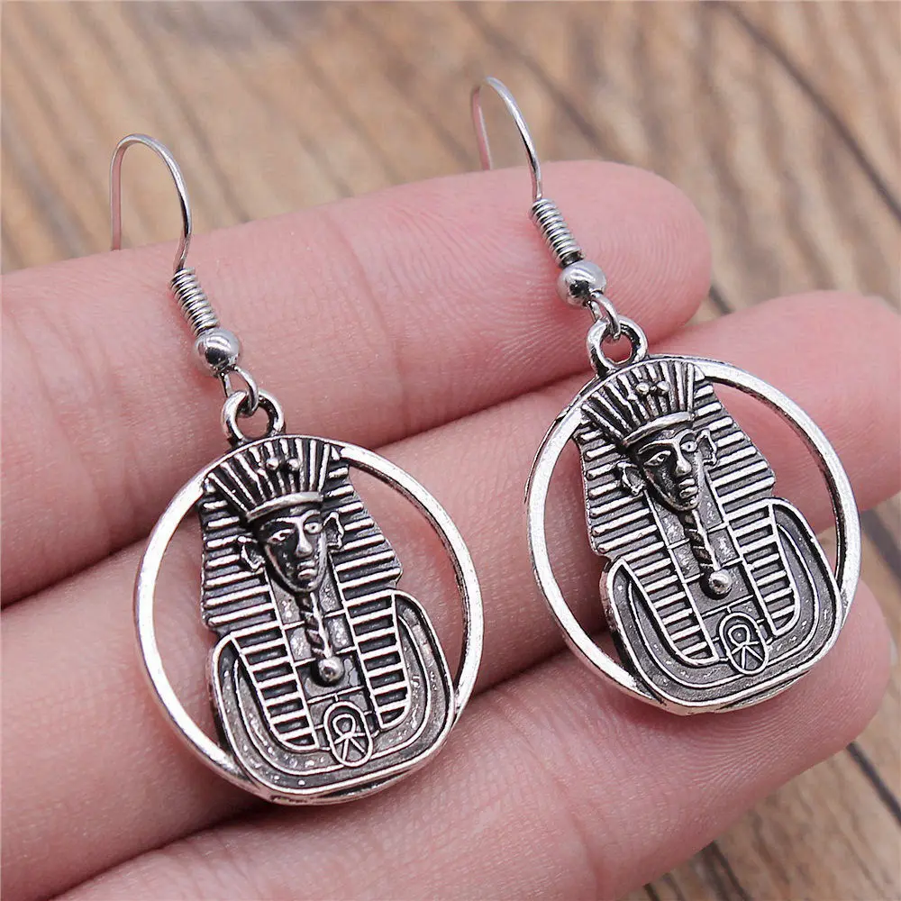 Drop & Dangle Earring Pharaoh Chief Ankh Cross New Jewelry