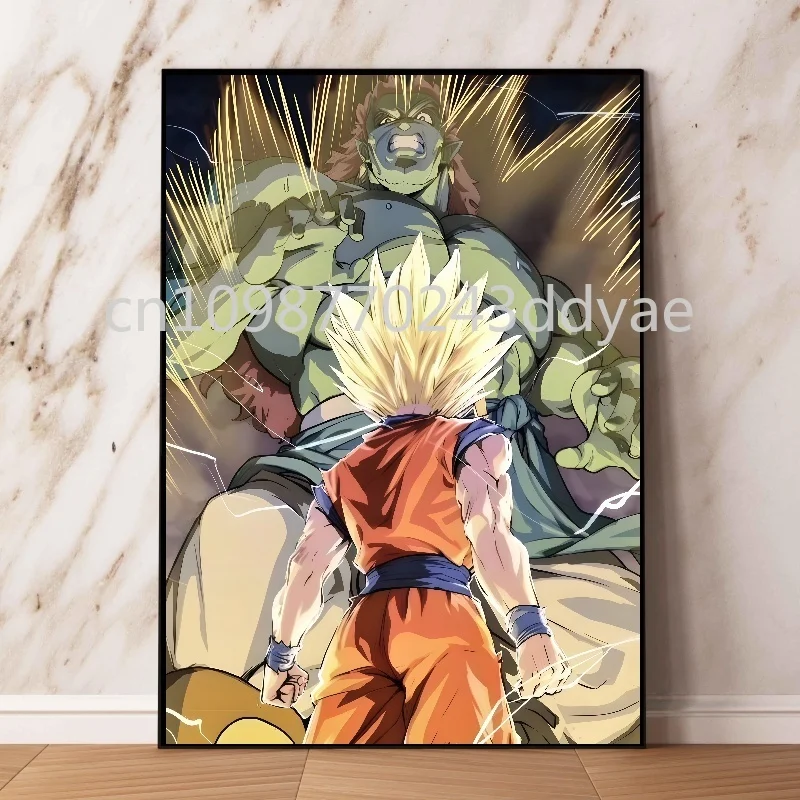 ドラゴンボール 悟空 ベジータ キャンバスポスター