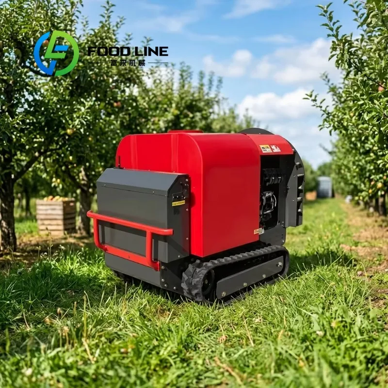 Remote Control Crawler Sprayer Multi‑Function Track Spraying Unit Support Spraying, Disinfection And Nutrient Liquid Spraying