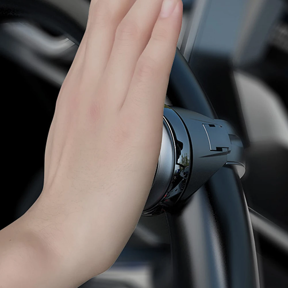 

Steering Wheel Assistive Ball Turning Helper Rubber Knob Universal Design Durable Safe Practical Driving Safety Beginner