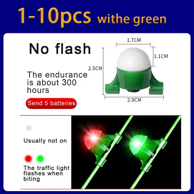 Fishing Alarm Night Light Fishing Bite Accessories Electronic LED Light Alarms Fishing Line Gear Alert Indicator Fishing Tools