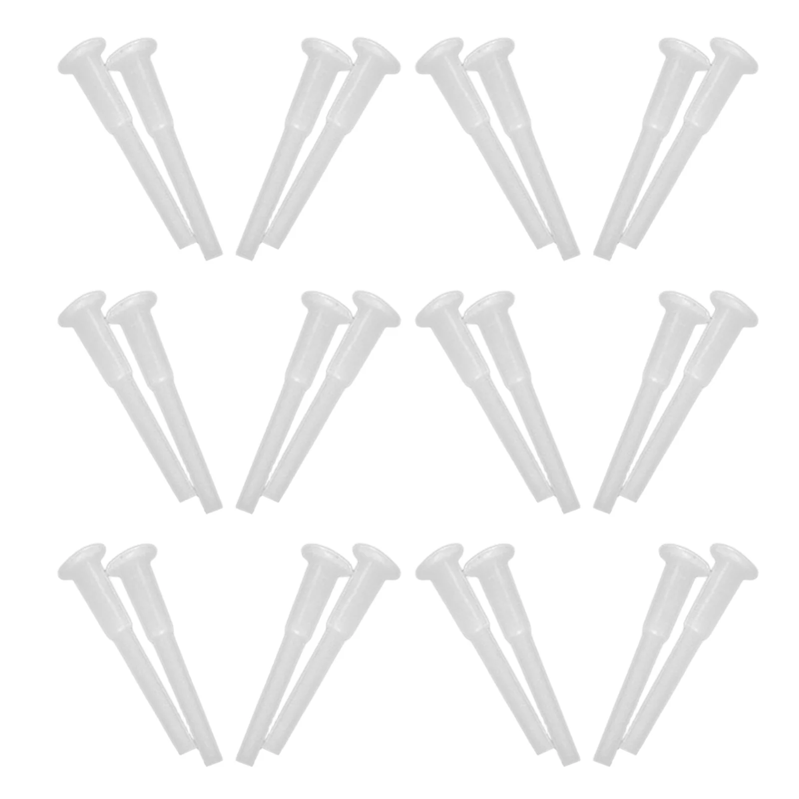 120Pcs Yoga Ball Plug Air Stopper Pin - Reusable Inflatable Adapter for Balance Ball Replacement Parts Home Gym Exercise