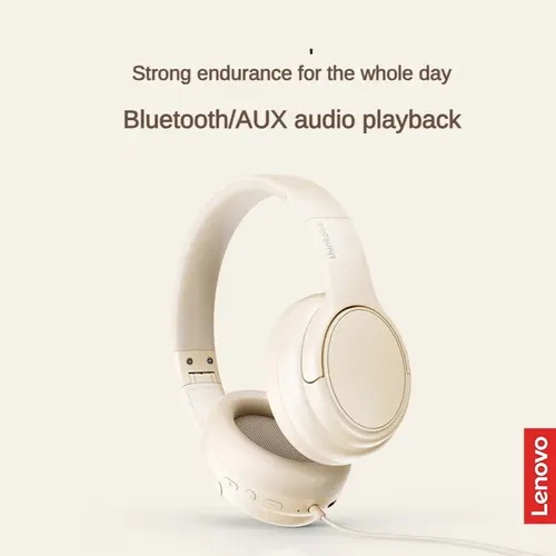 Imagen 2 del producto Lenovo TH20 auriculares inalámbricos para juegos auriculares de modo Dual Bluetooth 5,3 auriculares deportivos plegables auriculares de música con micrófono 400mAh