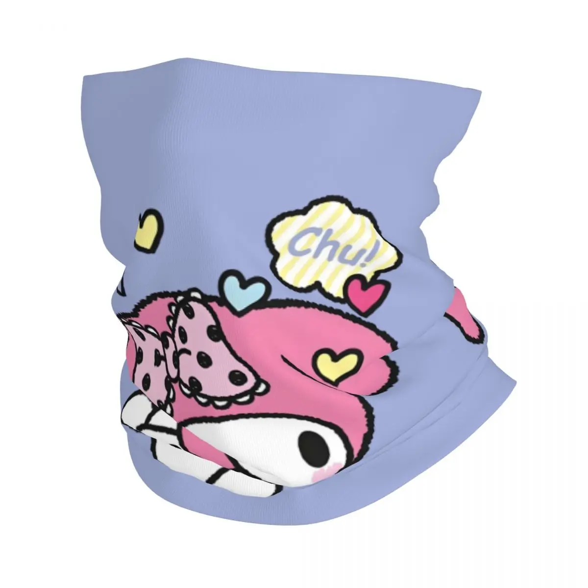 

Пользовательские Sanrio аниме My Melody гетры для женщин и мужчин ветрозащитный зимний мультяшный милый шарф-бандана для пеших прогулок