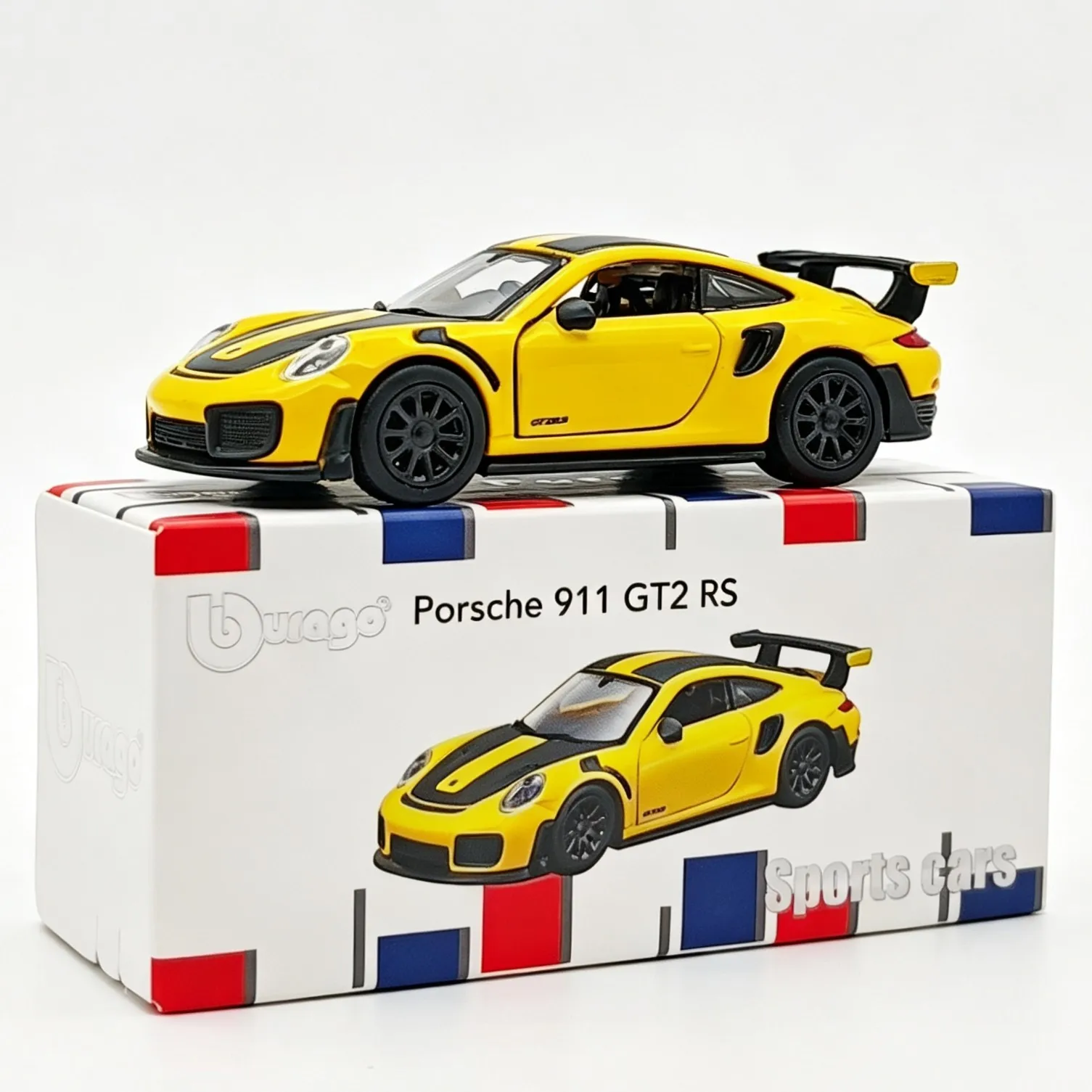 Bburago 1:64 Ferrari Diecast Car Model Porsche 911 Mercedes-Benz Collectible Alloy Vehicle Toy Lamborghini Birthday Gift view 6