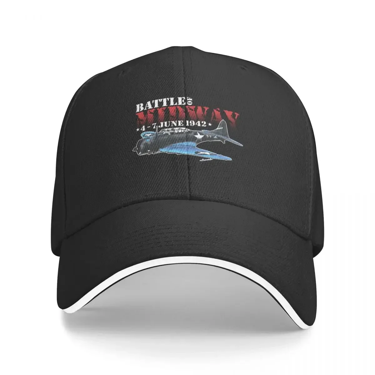 

Battle of Midway Ten by Zane Baseball Cap Thermal Visor black Sun Cap sun caps Women's Beach Outlet Men's
