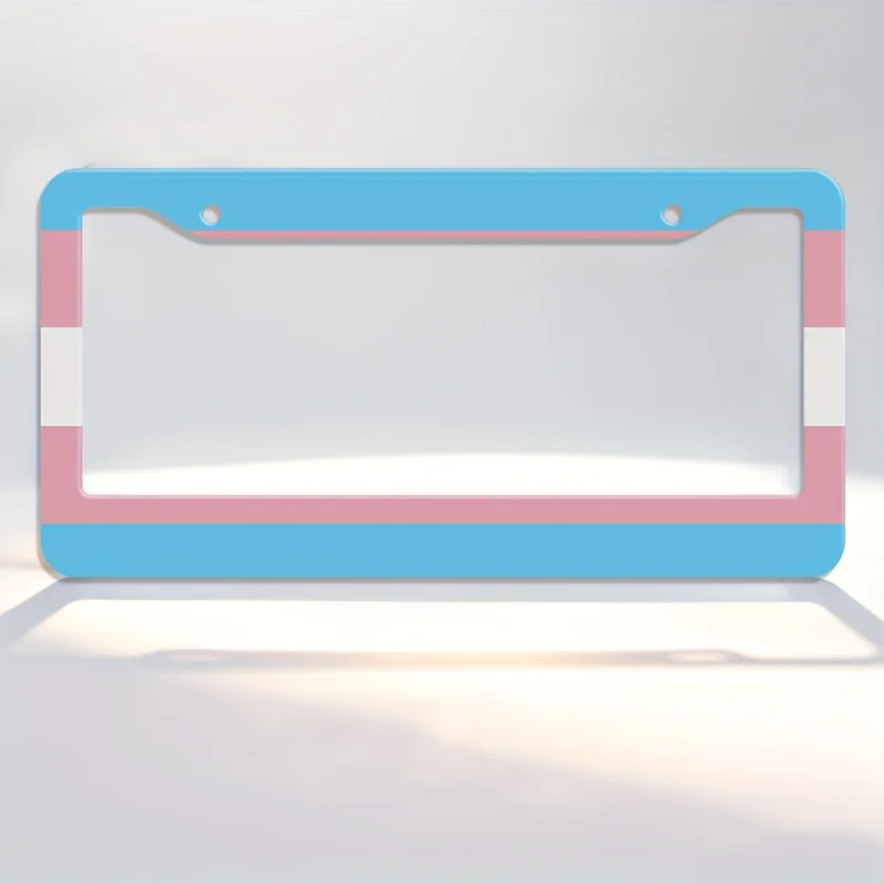 Pride Exquisite and Durable Car License Plate Frame | Waterproof Aluminum, Easy To Clean, Suitable for United States