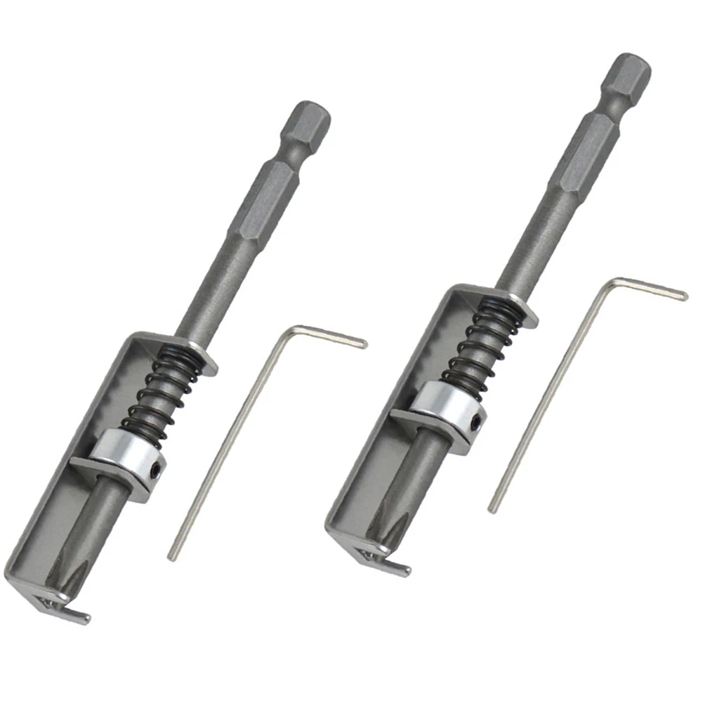 Spring-loaded Clamp For PH2*6MM Screwdriver Bit Spring-loaded Screw Holder Bit Anti-drop Bit Holder Screw Retaining Tool