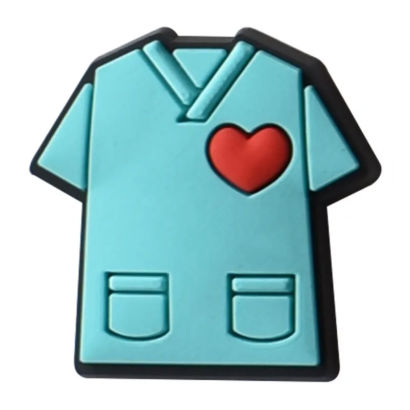 1pcs Pins Hospital Medicine Shoe Charms for Crocs Shoe Accessories Decoration Jeans Women Buckle Kids Men Badges Boy Girl Gift