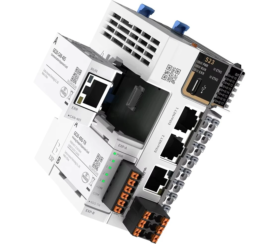 China Brand Original Inovance PLC Programming Controller Easy Series  EASY523-0808TN PLC Module PLC Inovance