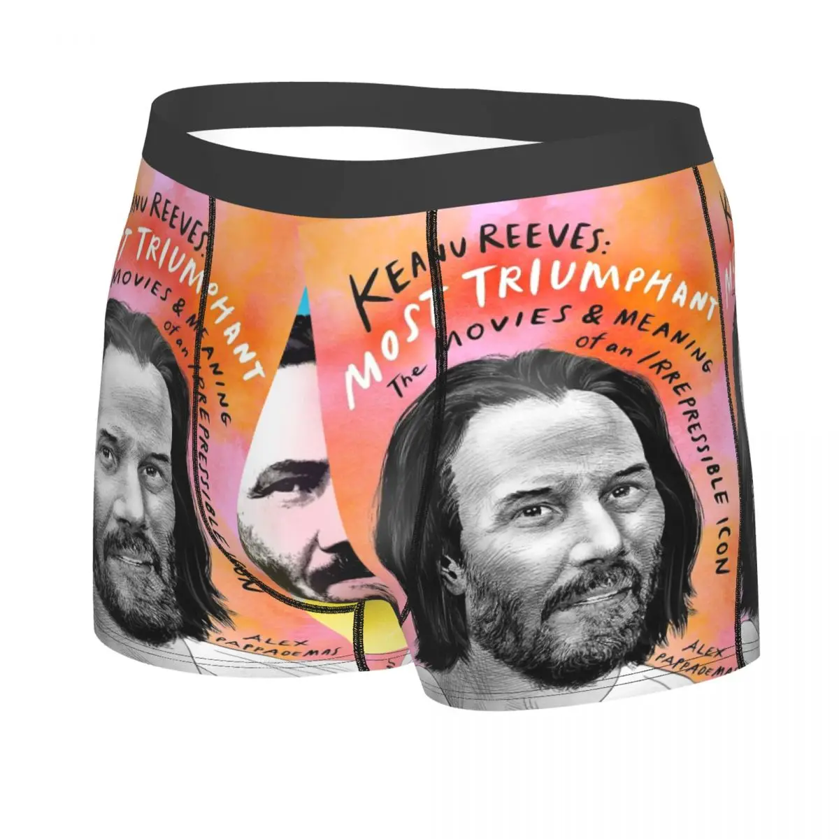 Keanu Reeves John-Wick Man'scosy Boxer Briefs Underwear Highly Breathable Top Quality Birthday Gifts