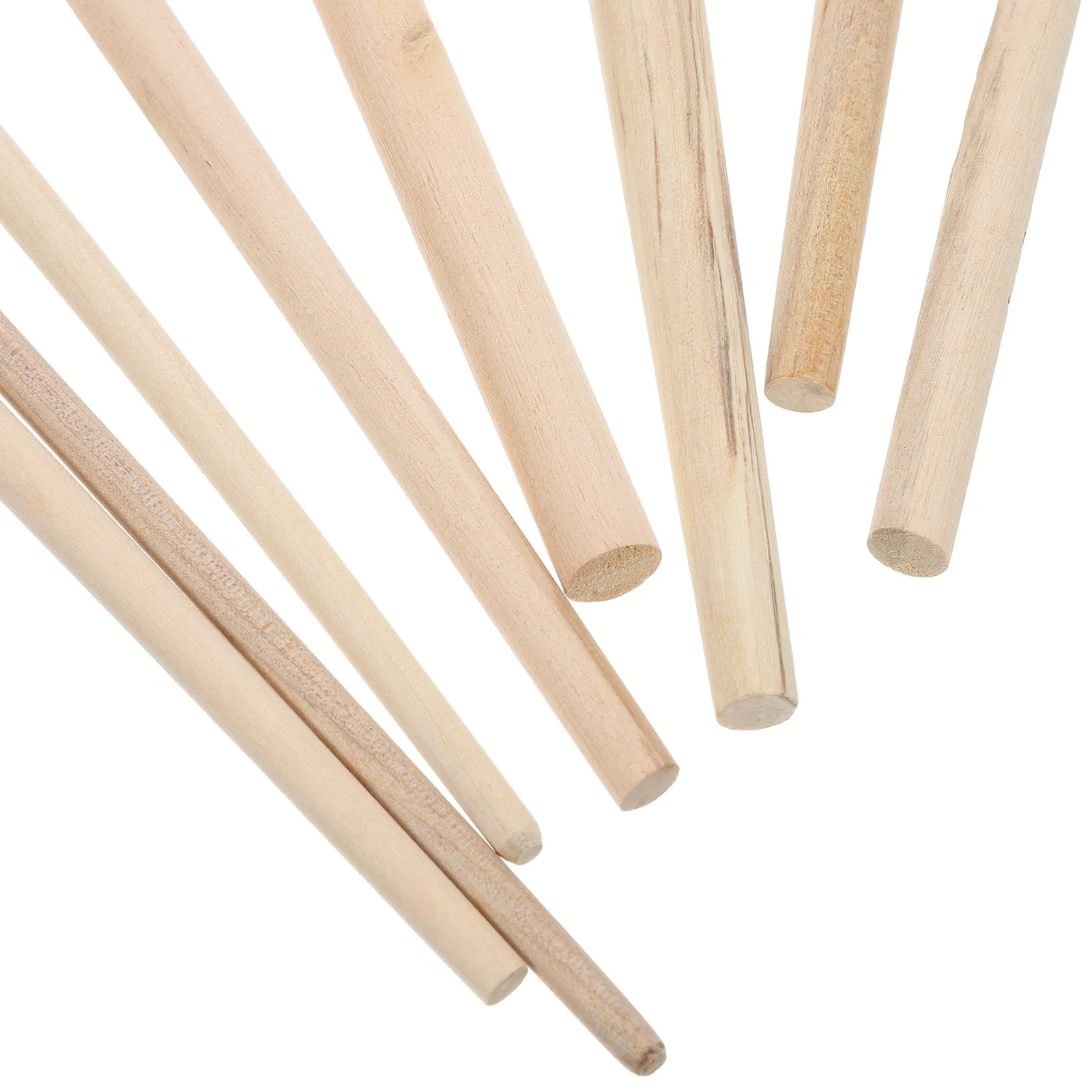 

8pcs Wool Brush Pen Wood Convenient Watercolor Brush Handle Pottery Painting Tool For Watercolor Oil Ceramic Art Craft Reusable