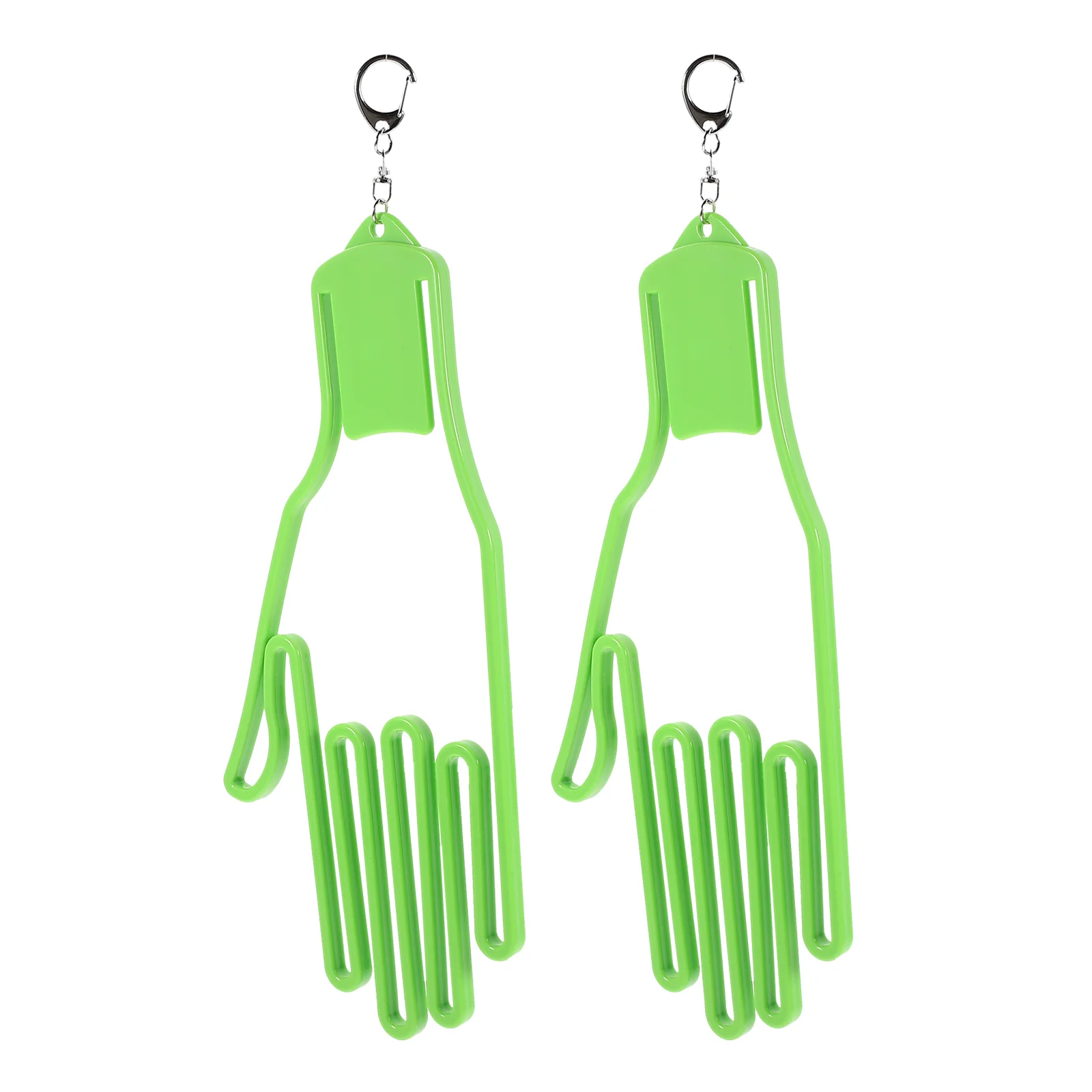 

2 Pcs Golf Glove Holder Hanging Racks Retaining Brackets Gloves Accessory Abs Hanger Golfs Glove Support Frames Stay