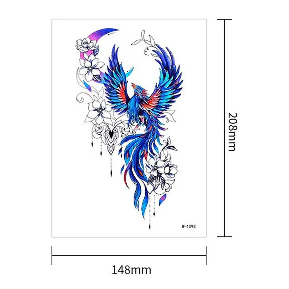 Fuß Arm Schmetterling Quallen Beauty Tool wasserdichte temporäre Tattoos Tattoo Aufkleber Blume Tattoo Aufkleber gefälschte Tattoo Aufkleber