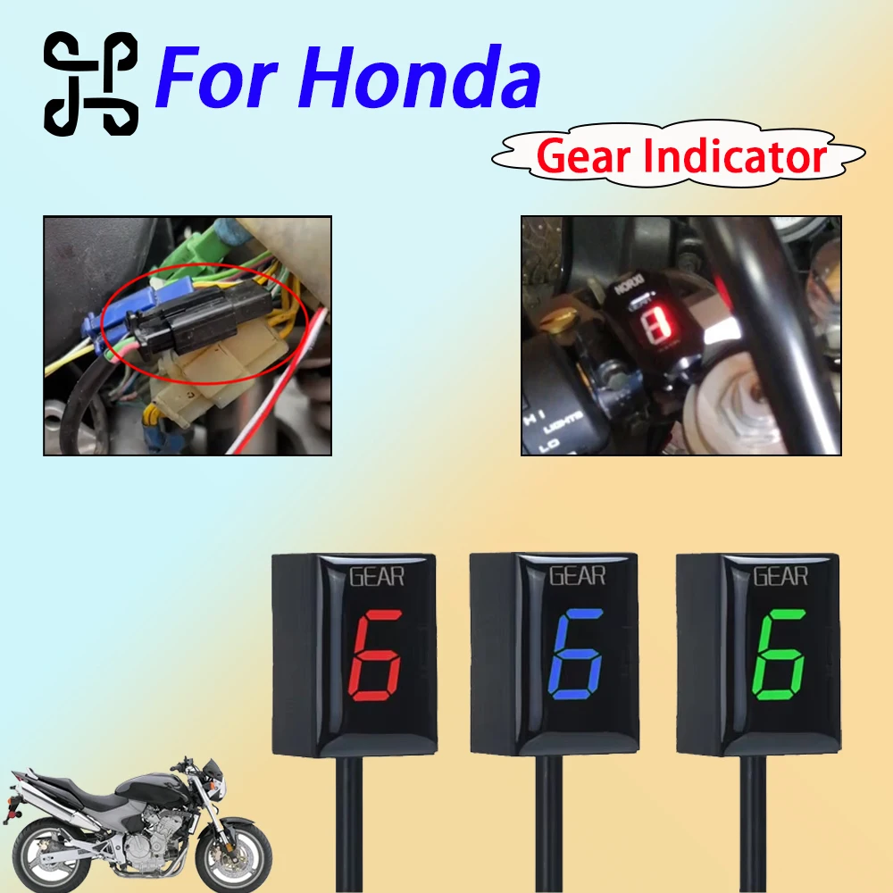 

Motorcycle Gear Indicator For HONDA CB400SF CB 400 SF CB 600 CB 900 F CB600S CB900F CB1100SF CB1300SF CBR600F Gear Display Meter