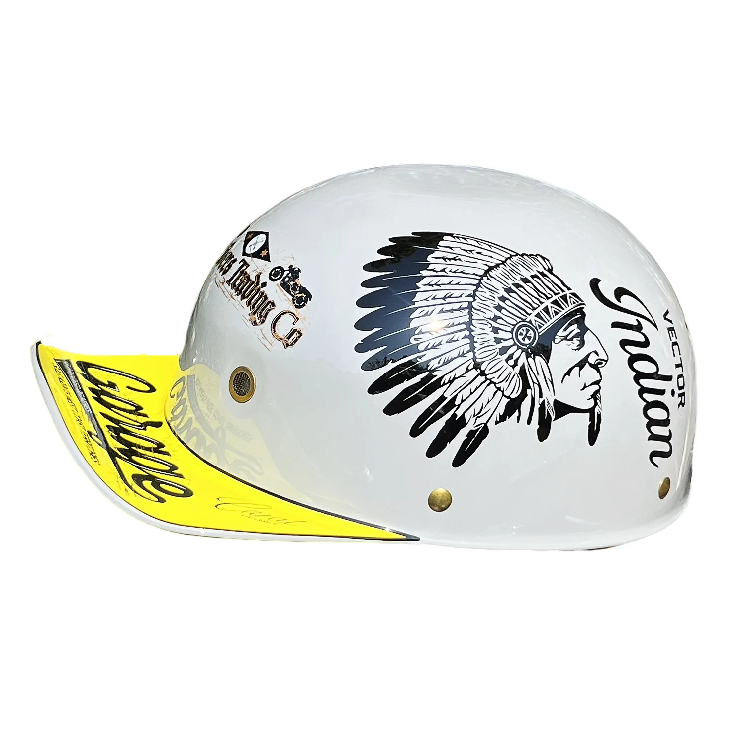 Motorcycle Helmet Electric Vehicle Riding Retro Motorbike Riding Half Helmet Summer Breathable Moto Helmet