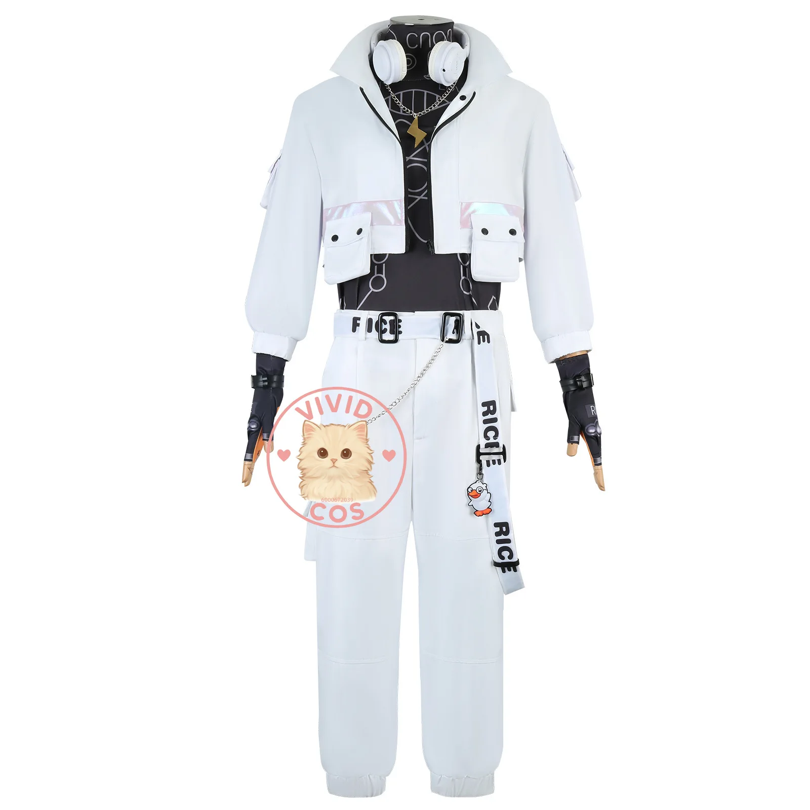 Identity V Prisoner Collaboration Version نادر لعب الأدوار كشخصيات اللعبة مع ملابس متطابقة ثنائية الأبعاد