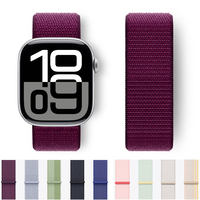 Strap For Apple Watch 10 Band 42mm 46mm 45mm 44mm 41mm 49mm 40mm Sport loop Bracelet Correa iwatch series 8 9 7 6 5 3 SE Ultra 2