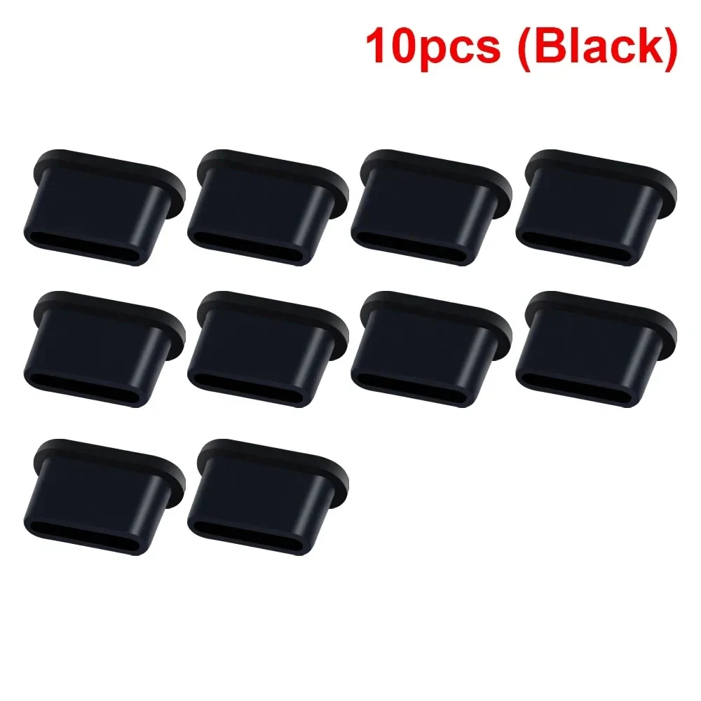 Typ-C Staubschutzstecker, Silikonabdeckung & Anti-Verlust-Stopper für DJI Mini 3 Pro & alle Typ-C-Geräte-Ladeanschlüsse