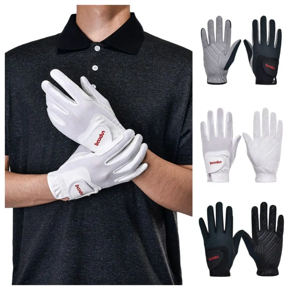Suede Horse Riding Gloves Anti-slip Wear Resistant Equestrian Gloves Comfortable Breathable Sports Riding Gloves