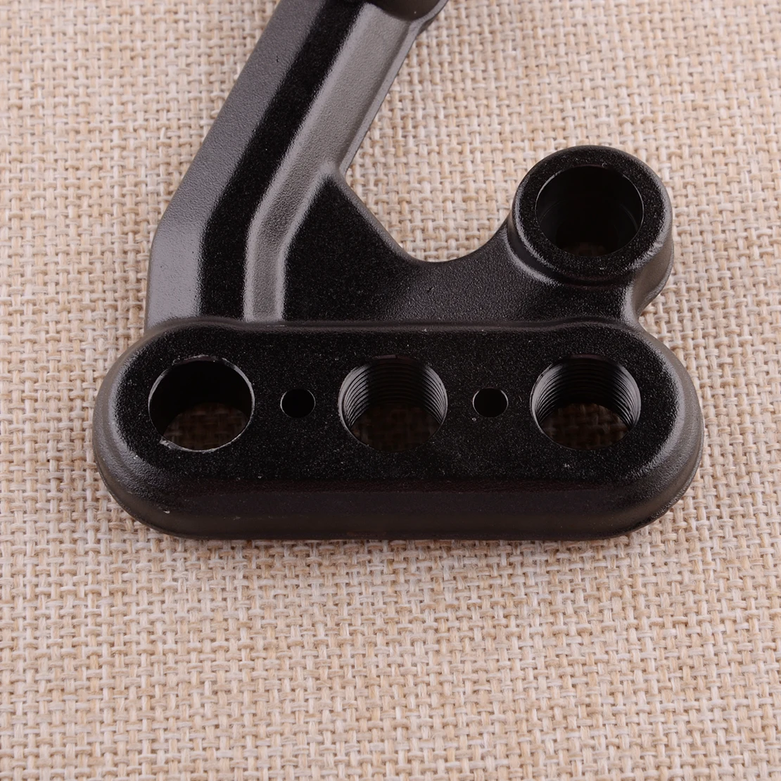 Motorcycle Right Foot Peg Bracket Billet Pedal Brace Fit for Sur-Ron Light Bee S X Black Aluminum New