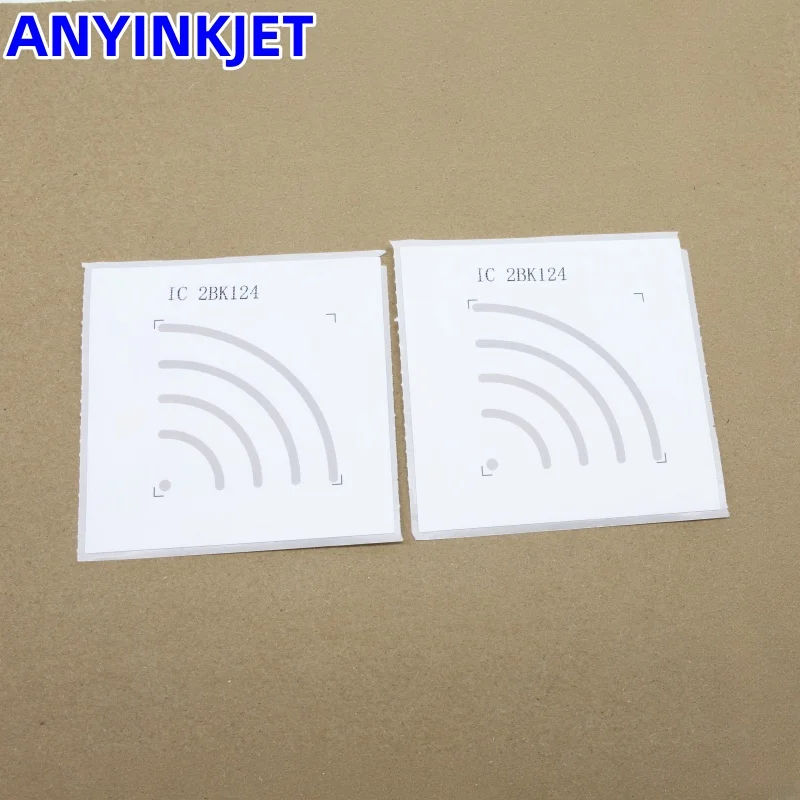 Para Domino IC 2BK124 etiqueta de chip de tinta RFID para impresora de codificación de inyección de tinta serie Domino AX150 AX350 A320I A420I A520I AX