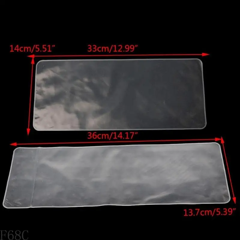 F68C Ноутбук TPU Крышка клавиатуры для 10-17INCH Клавиатура Прозрачная защитная кожа
