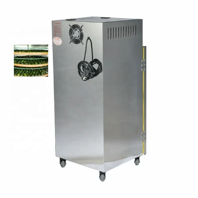 220V 50HZ Rotary Dryer Fruit Food Dehydrator Machine Drying Vegetable Dehydrating Equipment For Tea