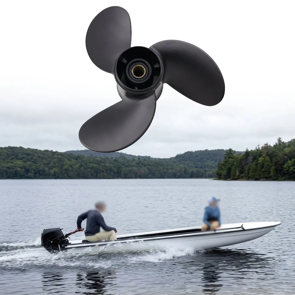 Replacement Propeller 8.9 inch Diameter 8.5 inch Pitch for Mercury 8HP and For 9HP 4-Stroke For Outboard Motors