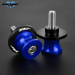 For Yamaha YZF R1 R3 R6 R25 1999-2023 2022 2021 2020 6MM Motorcycle Swing Arm Stand Screw Swingarm Spools Sliders Accessories