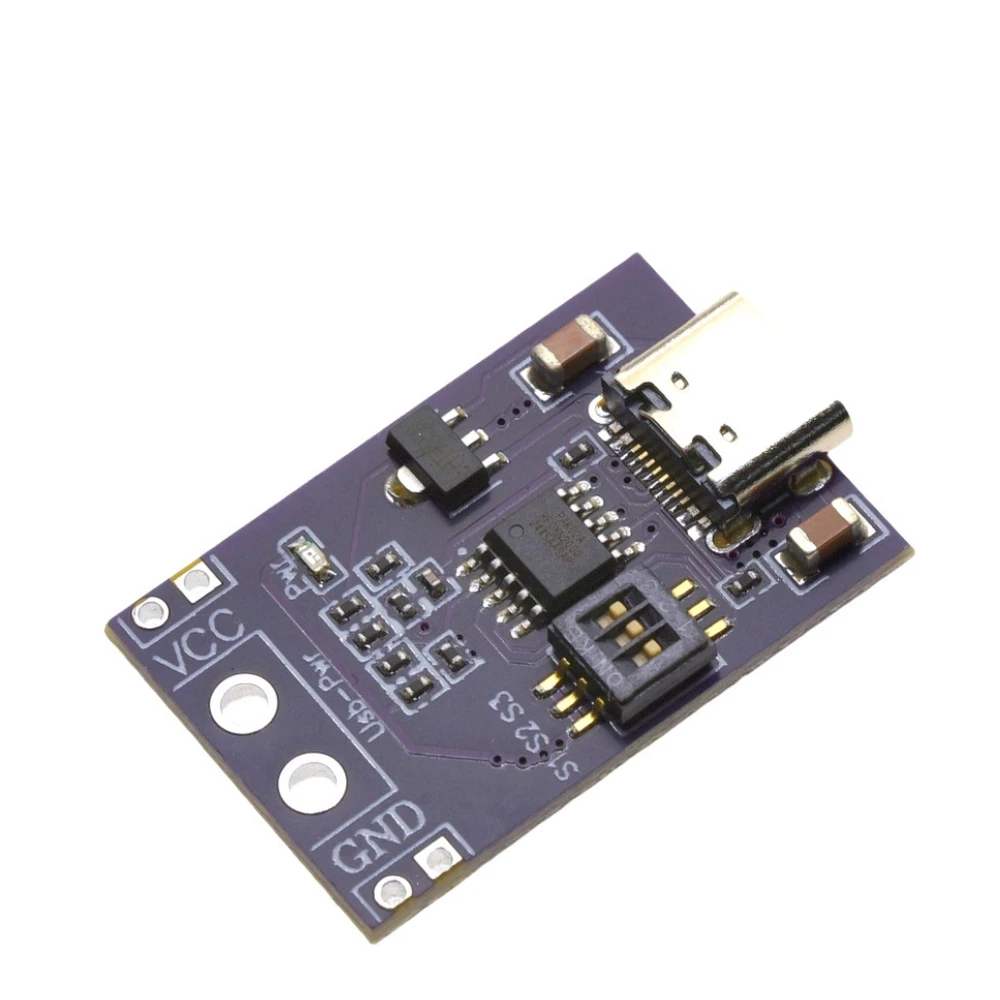 Type-C QC AFC PD2.0 PD3.0 To DC Spoof Scam Fast Charge Trigger Polling Detector USB-PD Notebook Power Supply Change Board Module