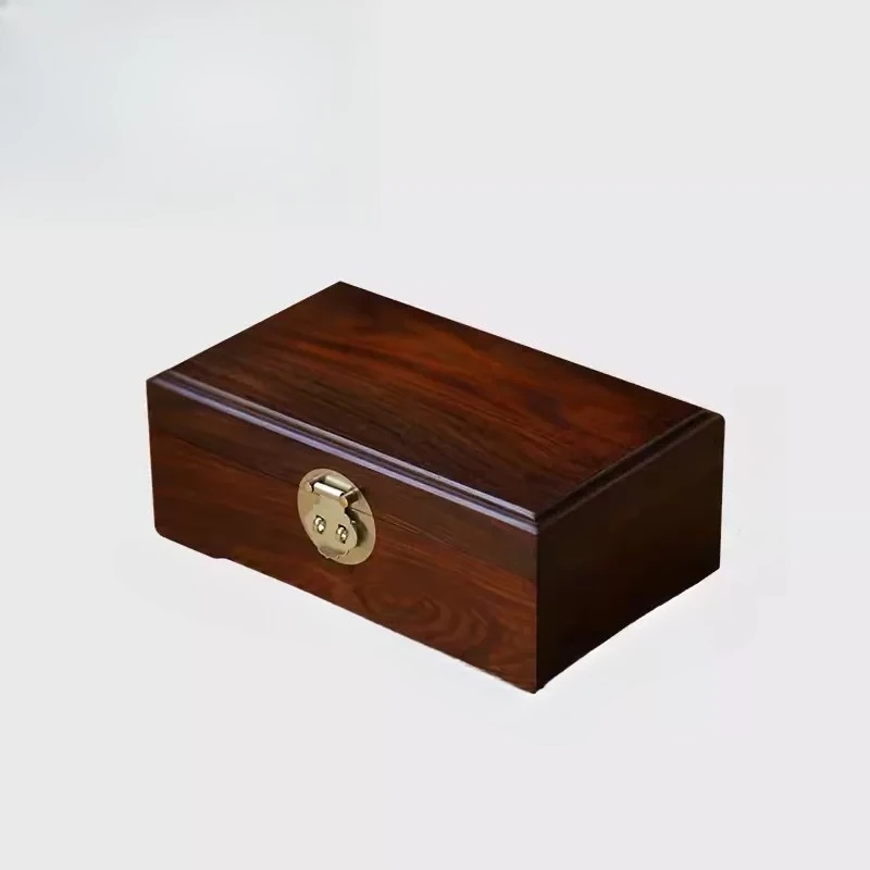 

Single Seiko Jewelry Box Chinese Official Leather Box Solid Wood Multifunctional High-end Mahogany Storage Box