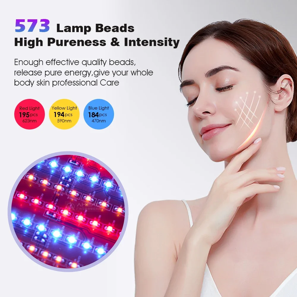 CE Approved PDT Led Redlight Therapy Face Light Profesional Spa Facial Pdt Beauty LED Red Light Therapy Lamp Machine For Body