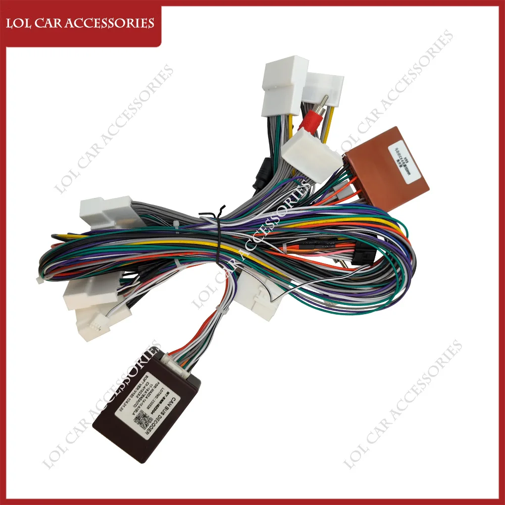 For Mazda 3 Axela CX-4 CX-5 CX4 / CX5  Car Radio Audio MP5 Stereo Player Android Power Cable Canbus Wiring Harness