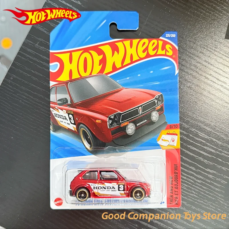 

Оригинальный 2025 м Hot Wheels TH модель автомобиля Super Treasure Hunt 73 HONDA Civic индивидуальный персонализированный коллекционный орнамент для комнаты подарок для мальчика