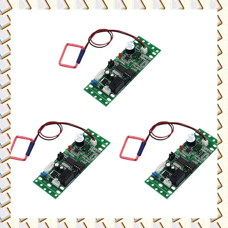 

A14M 3X RFID-встроенный модуль управления, доступ к внутренней связи, контроль доступа к лифту 9-30 В постоянного тока, модуль контроллера доступа, модуль ID