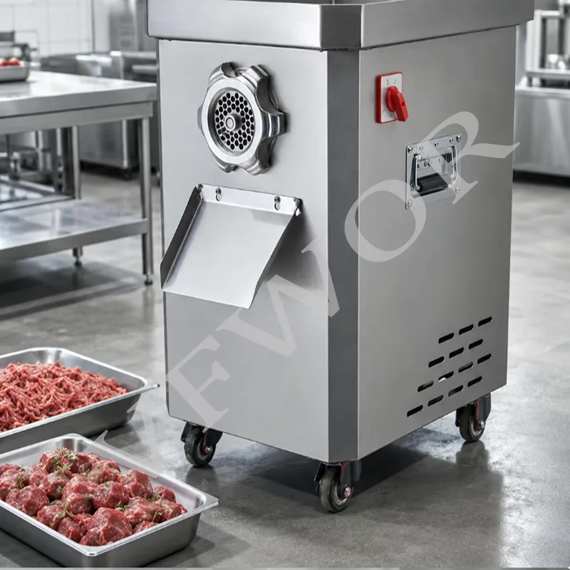 Automatic Commercial Electric Meat Grinder Vegetable Shredder for Pork Beef Fish